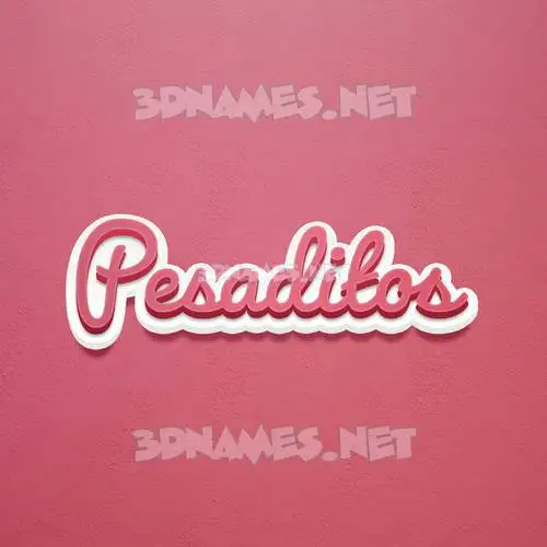 pesaditos in Red Scribble style - 3D name wallpaper pesaditos in Red Scribble style - 3D name wallpaper
