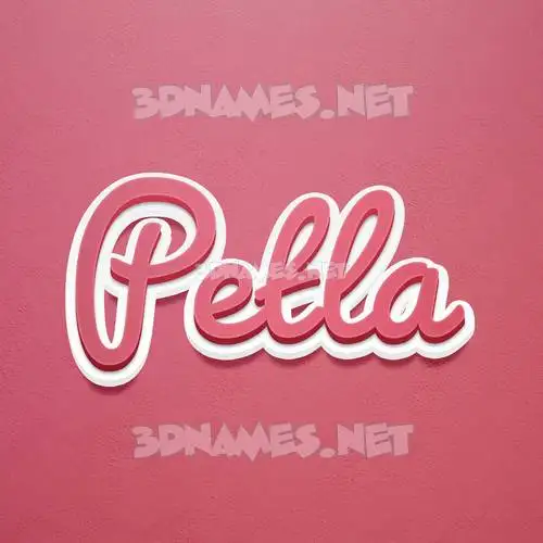 petla in Red Scribble style - 3D name wallpaper petla in Red Scribble style - 3D name wallpaper