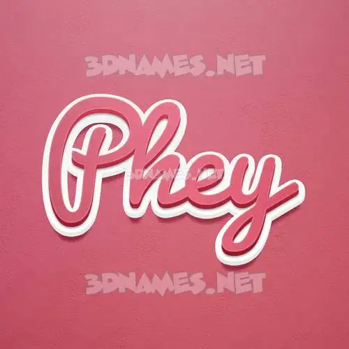 phey in Red Scribble style - 3D name wallpaper phey in Red Scribble style - 3D name wallpaper