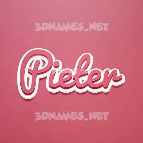 pieter in Red Scribble style - 3D name wallpaper pieter in Red Scribble style - 3D name wallpaper