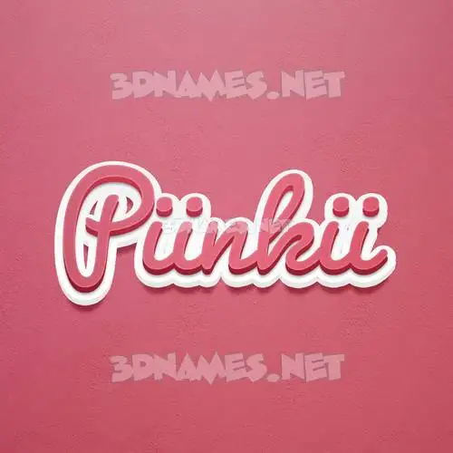 piinkii in Red Scribble style - 3D name wallpaper piinkii in Red Scribble style - 3D name wallpaper