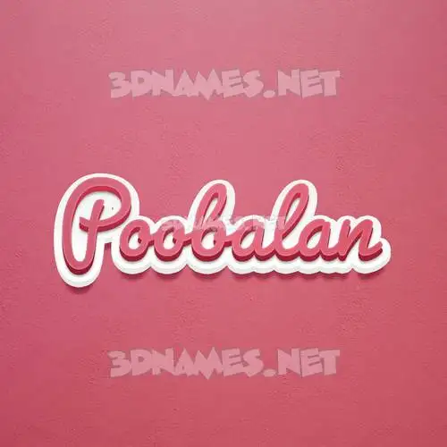 poobalan in Red Scribble style - 3D name wallpaper poobalan in Red Scribble style - 3D name wallpaper