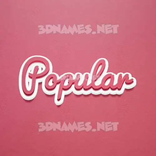 popular in Red Scribble style - 3D name wallpaper popular in Red Scribble style - 3D name wallpaper