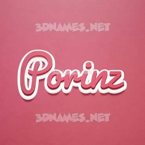 porinz in Red Scribble style - 3D name wallpaper porinz in Red Scribble style - 3D name wallpaper