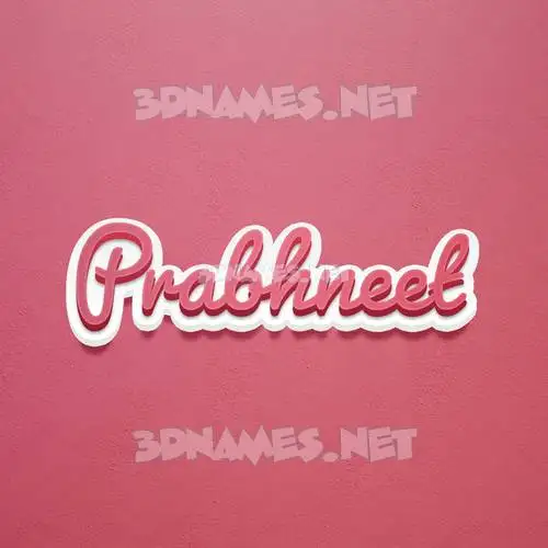 prabhneet in Red Scribble style - 3D name wallpaper prabhneet in Red Scribble style - 3D name wallpaper