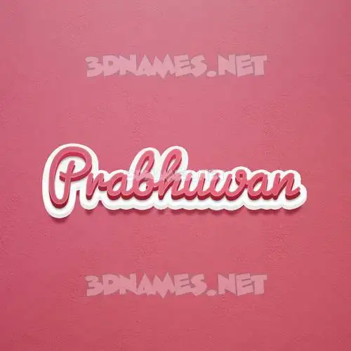 prabhuwan in Red Scribble style - 3D name wallpaper prabhuwan in Red Scribble style - 3D name wallpaper