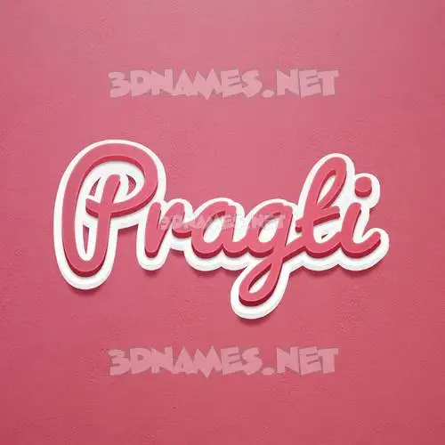 pragti in Red Scribble style - 3D name wallpaper pragti in Red Scribble style - 3D name wallpaper