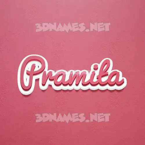 pramita in Red Scribble style - 3D name wallpaper pramita in Red Scribble style - 3D name wallpaper