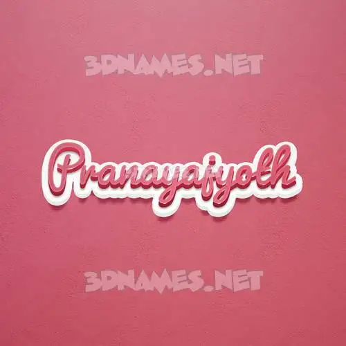 pranayajyoth in Red Scribble style - 3D name wallpaper pranayajyoth in Red Scribble style - 3D name wallpaper