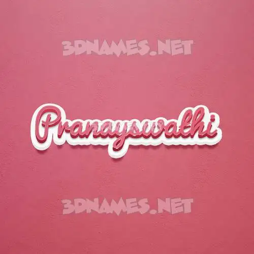 pranayswathi in Red Scribble style - 3D name wallpaper pranayswathi in Red Scribble style - 3D name wallpaper