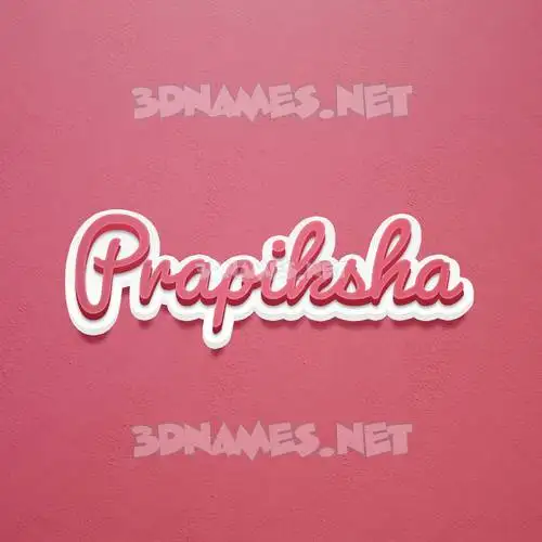 prapiksha in Red Scribble style - 3D name wallpaper prapiksha in Red Scribble style - 3D name wallpaper