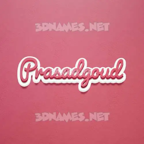 prasadgoud in Red Scribble style - 3D name wallpaper prasadgoud in Red Scribble style - 3D name wallpaper