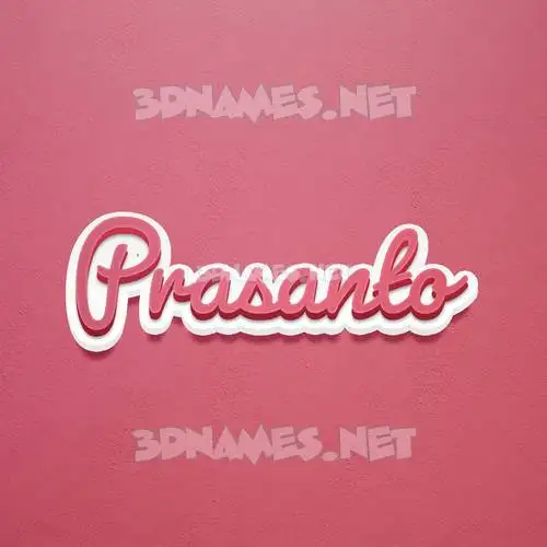 prasanto in Red Scribble style - 3D name wallpaper prasanto in Red Scribble style - 3D name wallpaper