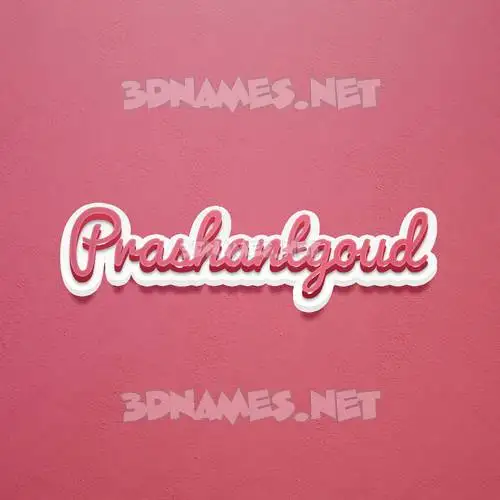 prashantgoud in Red Scribble style - 3D name wallpaper prashantgoud in Red Scribble style - 3D name wallpaper