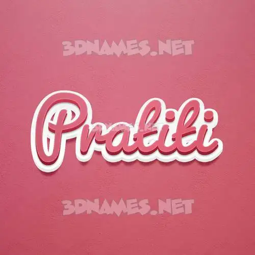 pratiti in Red Scribble style - 3D name wallpaper pratiti in Red Scribble style - 3D name wallpaper