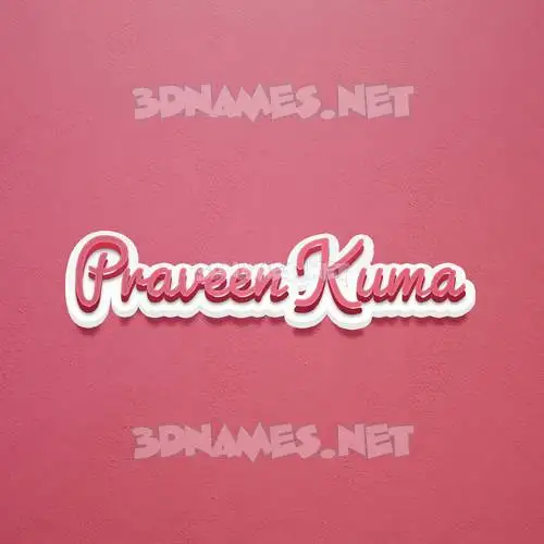 praveen kuma in Red Scribble style - 3D name wallpaper praveen kuma in Red Scribble style - 3D name wallpaper
