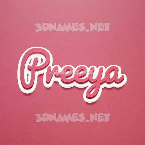 preeya in Red Scribble style - 3D name wallpaper preeya in Red Scribble style - 3D name wallpaper