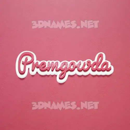 premgowda in Red Scribble style - 3D name wallpaper premgowda in Red Scribble style - 3D name wallpaper