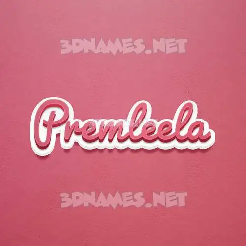 premleela in Red Scribble style - 3D name wallpaper premleela in Red Scribble style - 3D name wallpaper