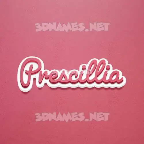 prescillia in Red Scribble style - 3D name wallpaper prescillia in Red Scribble style - 3D name wallpaper