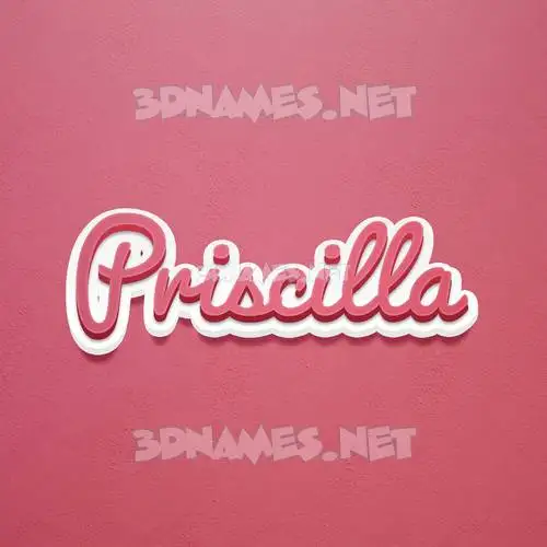 priscilla in Red Scribble style - 3D name wallpaper priscilla in Red Scribble style - 3D name wallpaper
