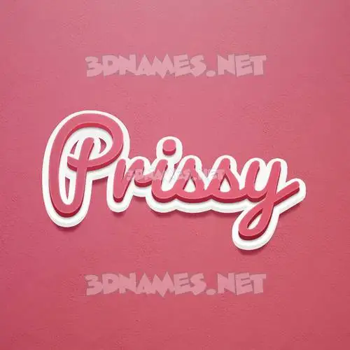 prissy in Red Scribble style - 3D name wallpaper prissy in Red Scribble style - 3D name wallpaper