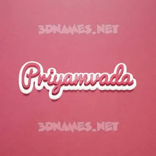 priyamvada in Red Scribble style - 3D name wallpaper priyamvada in Red Scribble style - 3D name wallpaper