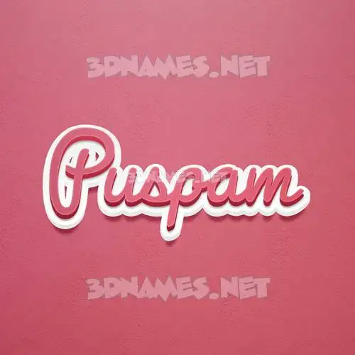 puspam in Red Scribble style - 3D name wallpaper puspam in Red Scribble style - 3D name wallpaper
