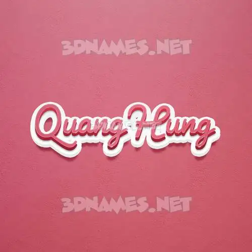 quang hung in Red Scribble style - 3D name wallpaper quang hung in Red Scribble style - 3D name wallpaper