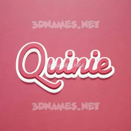 quinie in Red Scribble style - 3D name wallpaper quinie in Red Scribble style - 3D name wallpaper