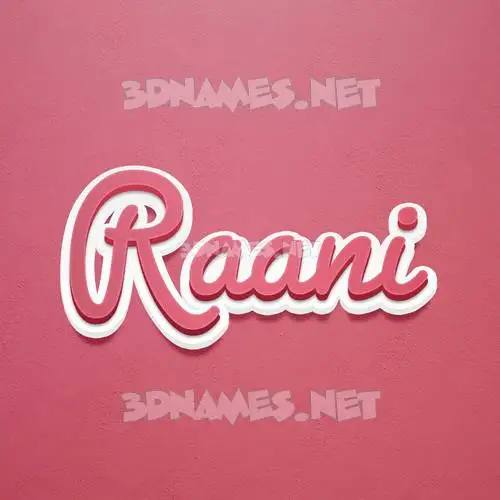 raani in Red Scribble style - 3D name wallpaper raani in Red Scribble style - 3D name wallpaper