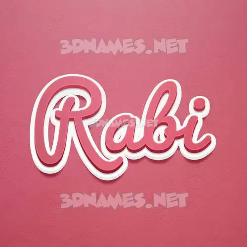 rabi in Red Scribble style - 3D name wallpaper rabi in Red Scribble style - 3D name wallpaper