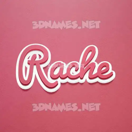 rache in Red Scribble style - 3D name wallpaper rache in Red Scribble style - 3D name wallpaper