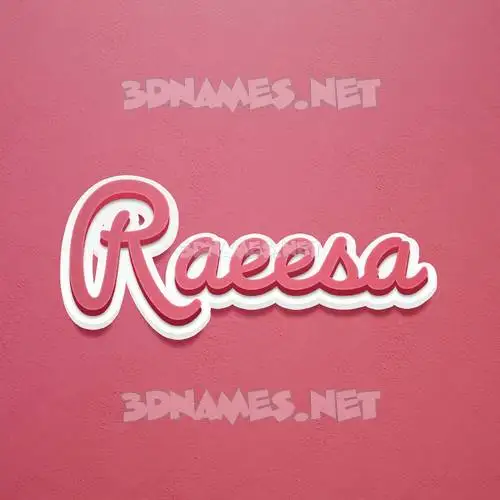 raeesa in Red Scribble style - 3D name wallpaper raeesa in Red Scribble style - 3D name wallpaper