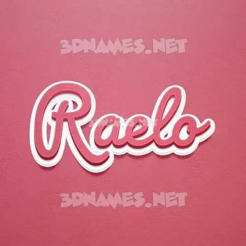raelo in Red Scribble style - 3D name wallpaper raelo in Red Scribble style - 3D name wallpaper