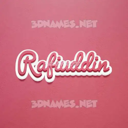 rafiuddin in Red Scribble style - 3D name wallpaper rafiuddin in Red Scribble style - 3D name wallpaper