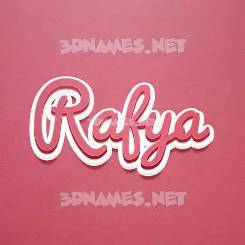 rafya in Red Scribble style - 3D name wallpaper rafya in Red Scribble style - 3D name wallpaper