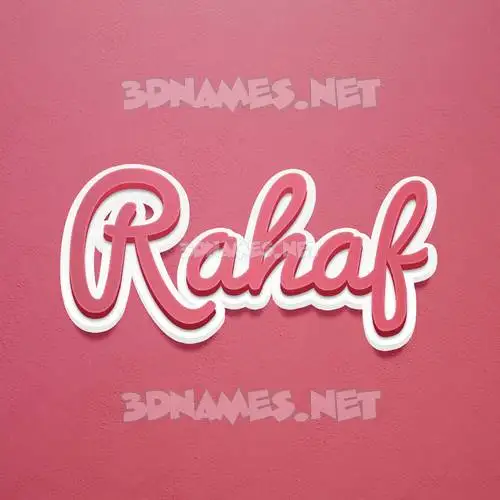 rahaf in Red Scribble style - 3D name wallpaper rahaf in Red Scribble style - 3D name wallpaper