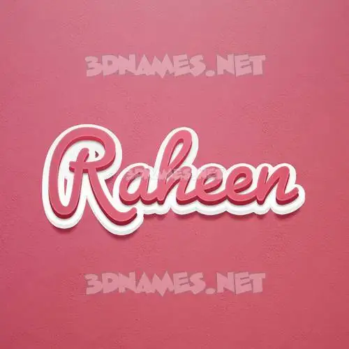 raheen in Red Scribble style - 3D name wallpaper raheen in Red Scribble style - 3D name wallpaper