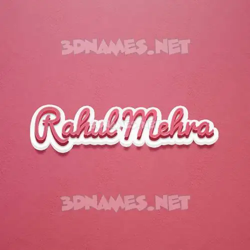 rahul mehra in Red Scribble style - 3D name wallpaper rahul mehra in Red Scribble style - 3D name wallpaper