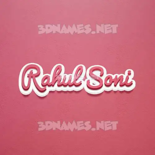 rahul soni in Red Scribble style - 3D name wallpaper rahul soni in Red Scribble style - 3D name wallpaper