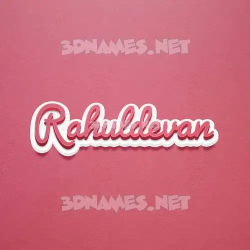 rahuldevan in Red Scribble style - 3D name wallpaper rahuldevan in Red Scribble style - 3D name wallpaper
