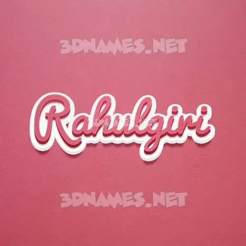 rahulgiri in Red Scribble style - 3D name wallpaper rahulgiri in Red Scribble style - 3D name wallpaper