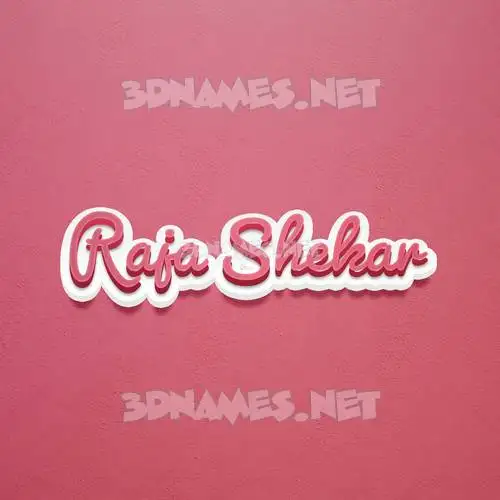raja shekar in Red Scribble style - 3D name wallpaper raja shekar in Red Scribble style - 3D name wallpaper