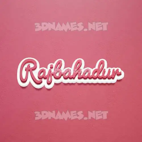 rajbahadur in Red Scribble style - 3D name wallpaper rajbahadur in Red Scribble style - 3D name wallpaper