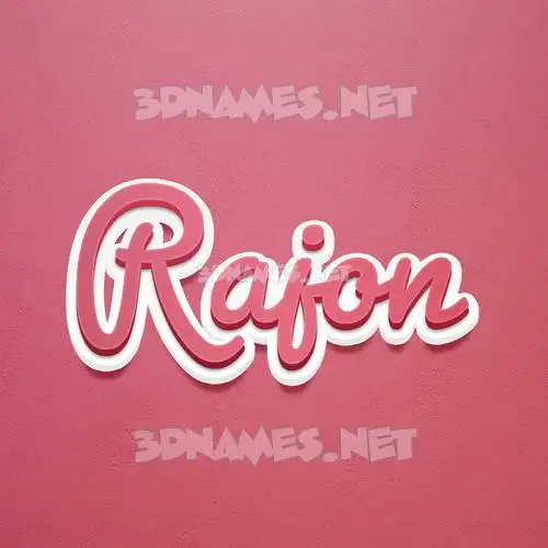 rajon in Red Scribble style - 3D name wallpaper rajon in Red Scribble style - 3D name wallpaper
