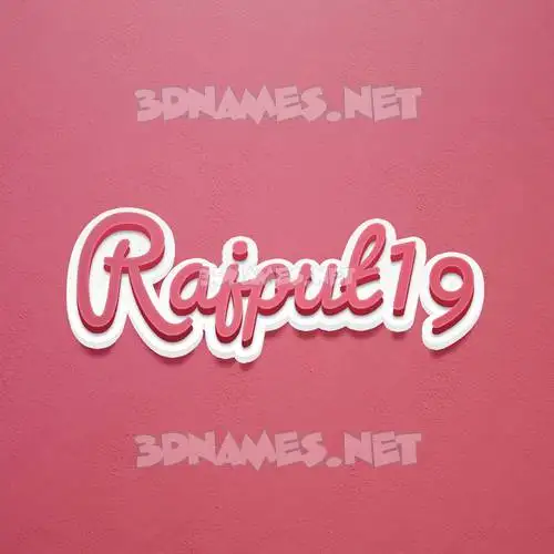 rajput19 in Red Scribble style - 3D name wallpaper rajput19 in Red Scribble style - 3D name wallpaper