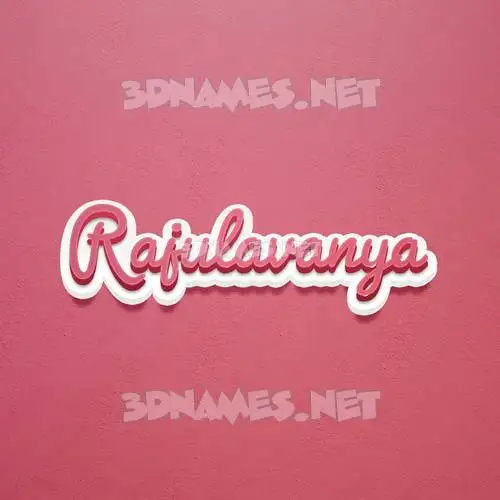 rajulavanya in Red Scribble style - 3D name wallpaper rajulavanya in Red Scribble style - 3D name wallpaper