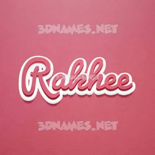 rakhee in Red Scribble style - 3D name wallpaper rakhee in Red Scribble style - 3D name wallpaper