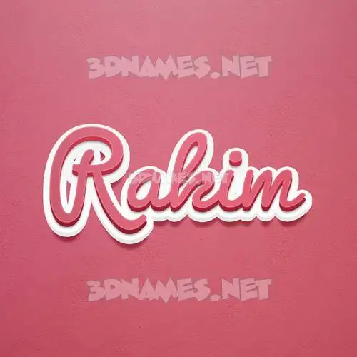 rakim in Red Scribble style - 3D name wallpaper rakim in Red Scribble style - 3D name wallpaper